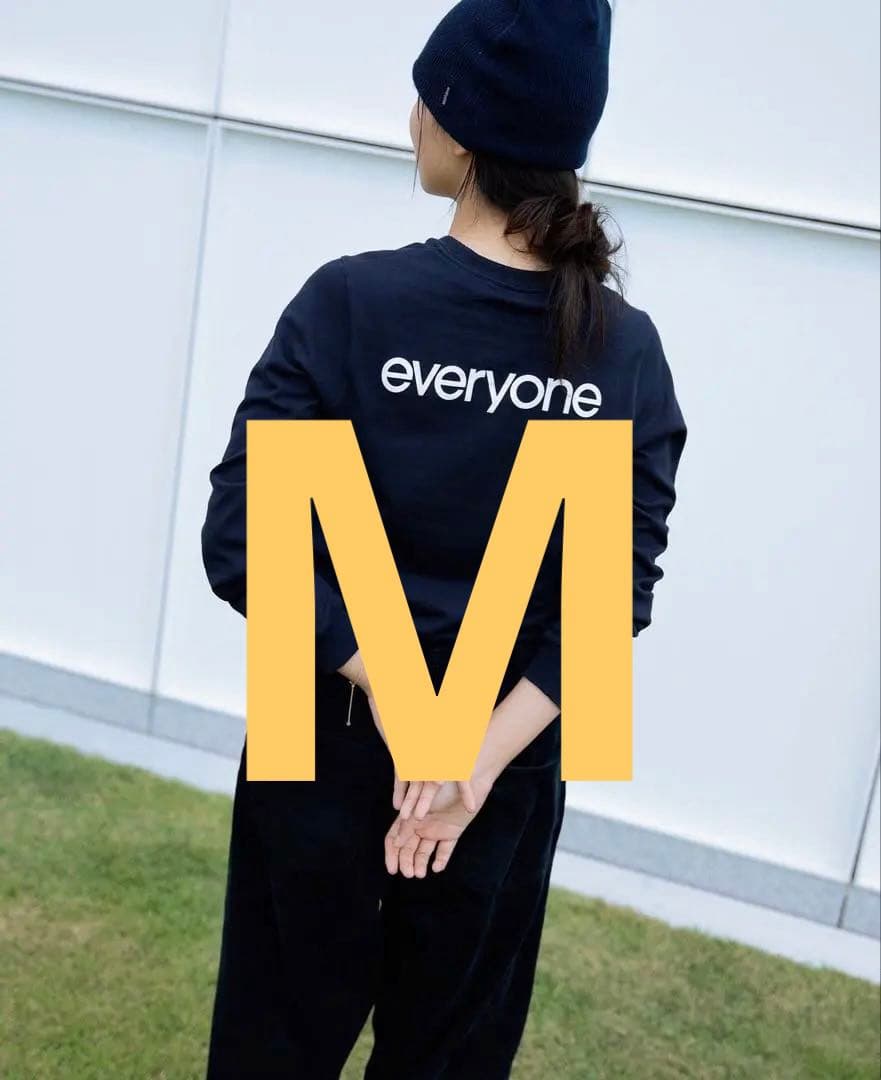 【韓国限定】everyone original logo L/S Tee