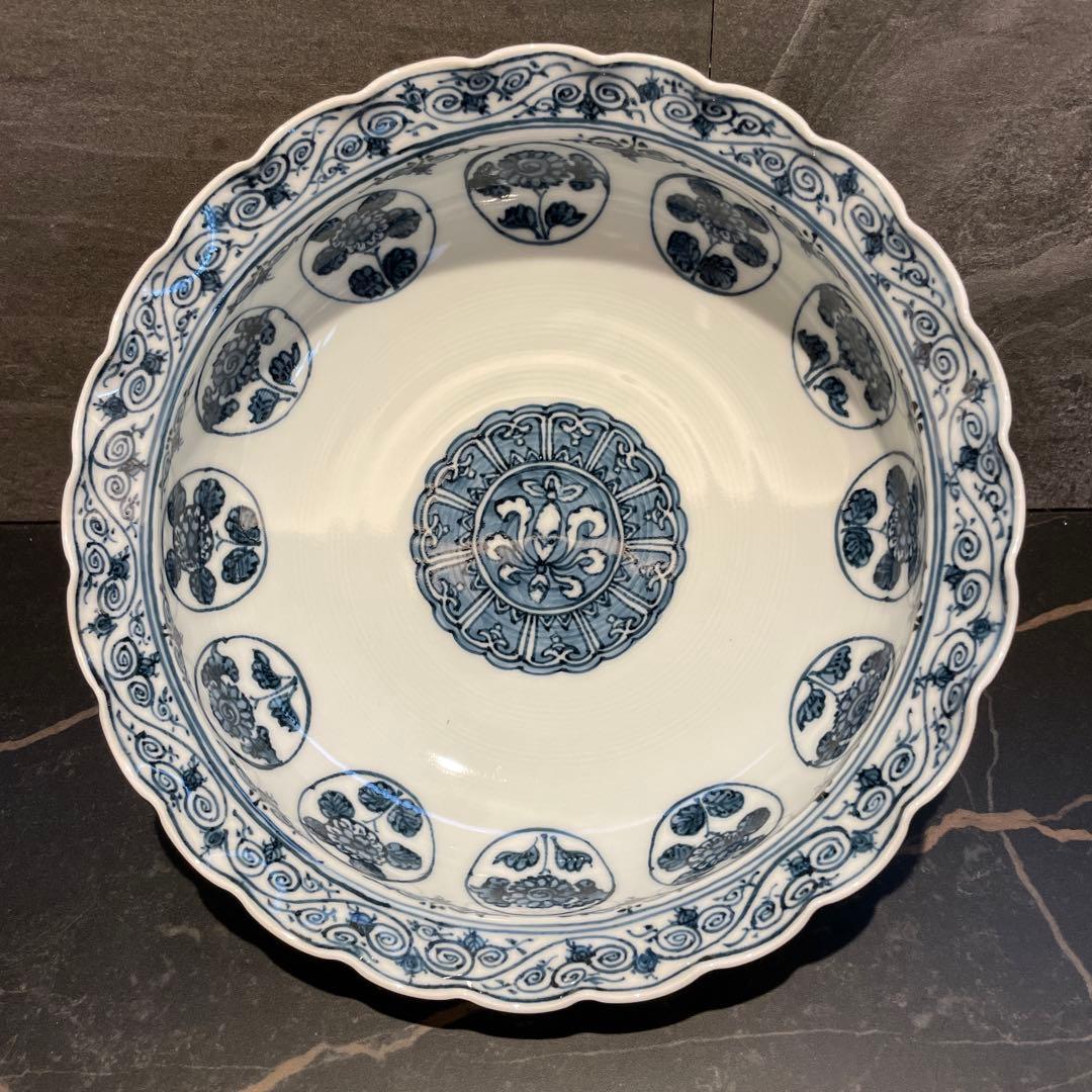 未使用　三川内焼 平戸松山 手描き 祥瑞蓋付 小丼碗 セット