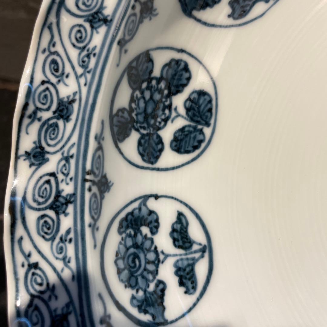 未使用　三川内焼 平戸松山 手描き 祥瑞蓋付 小丼碗 セット