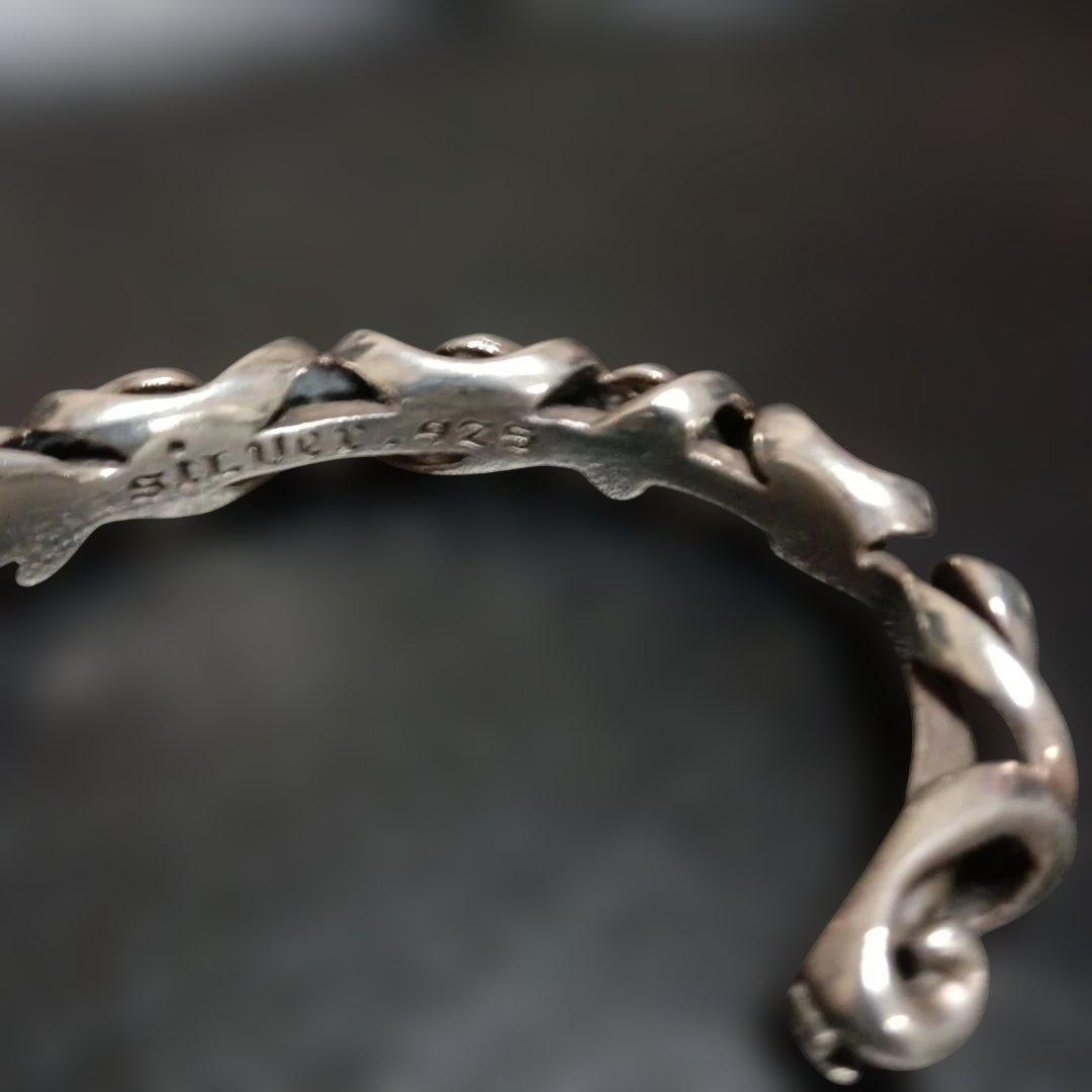 シルバー925バングル