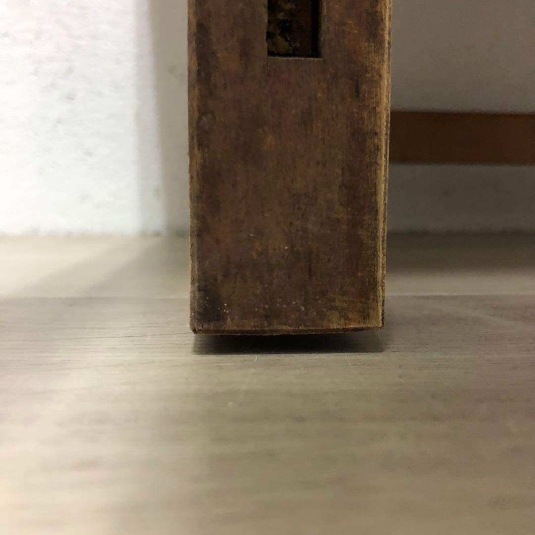 古家具　机　文机　昭和レトロ　アンティーク　木製