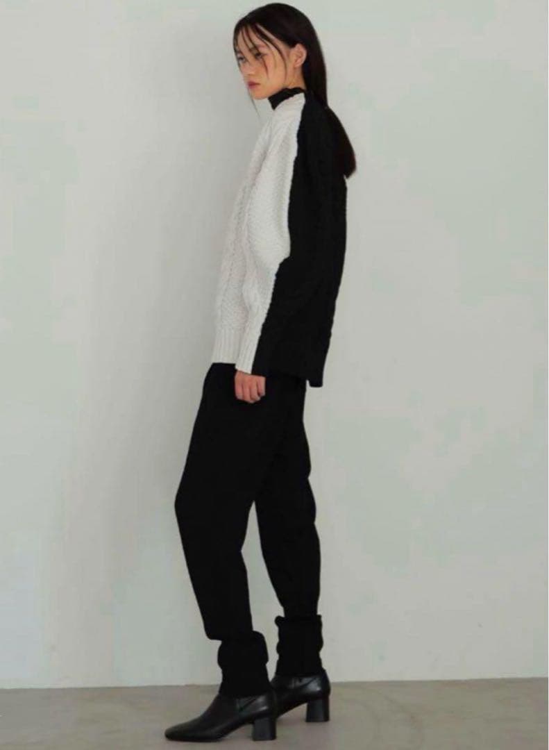 STUMBLY 39,600円バルキーケーブル プルオーバーニット