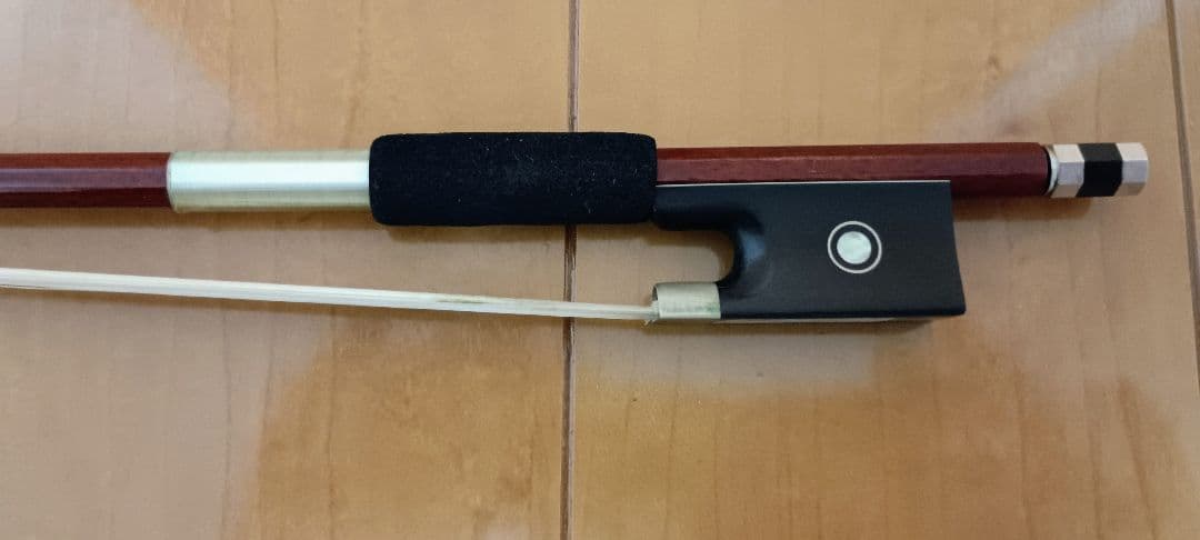 ヴァイオリン　カーボン弓木目調