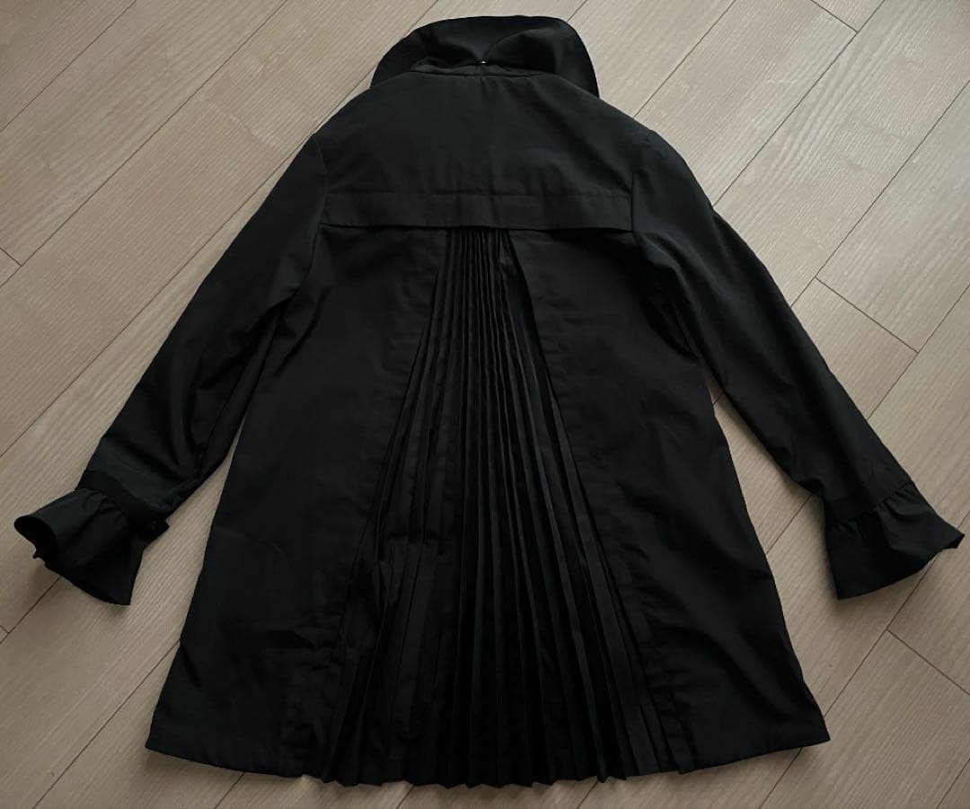 モンクレールATHELAS 貴重サイズ14A黒 バックプリーツジャケット