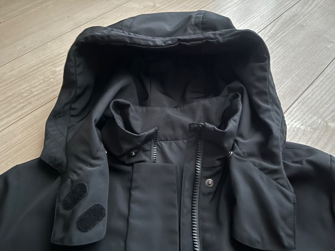 モンクレールATHELAS 貴重サイズ14A黒 バックプリーツジャケット