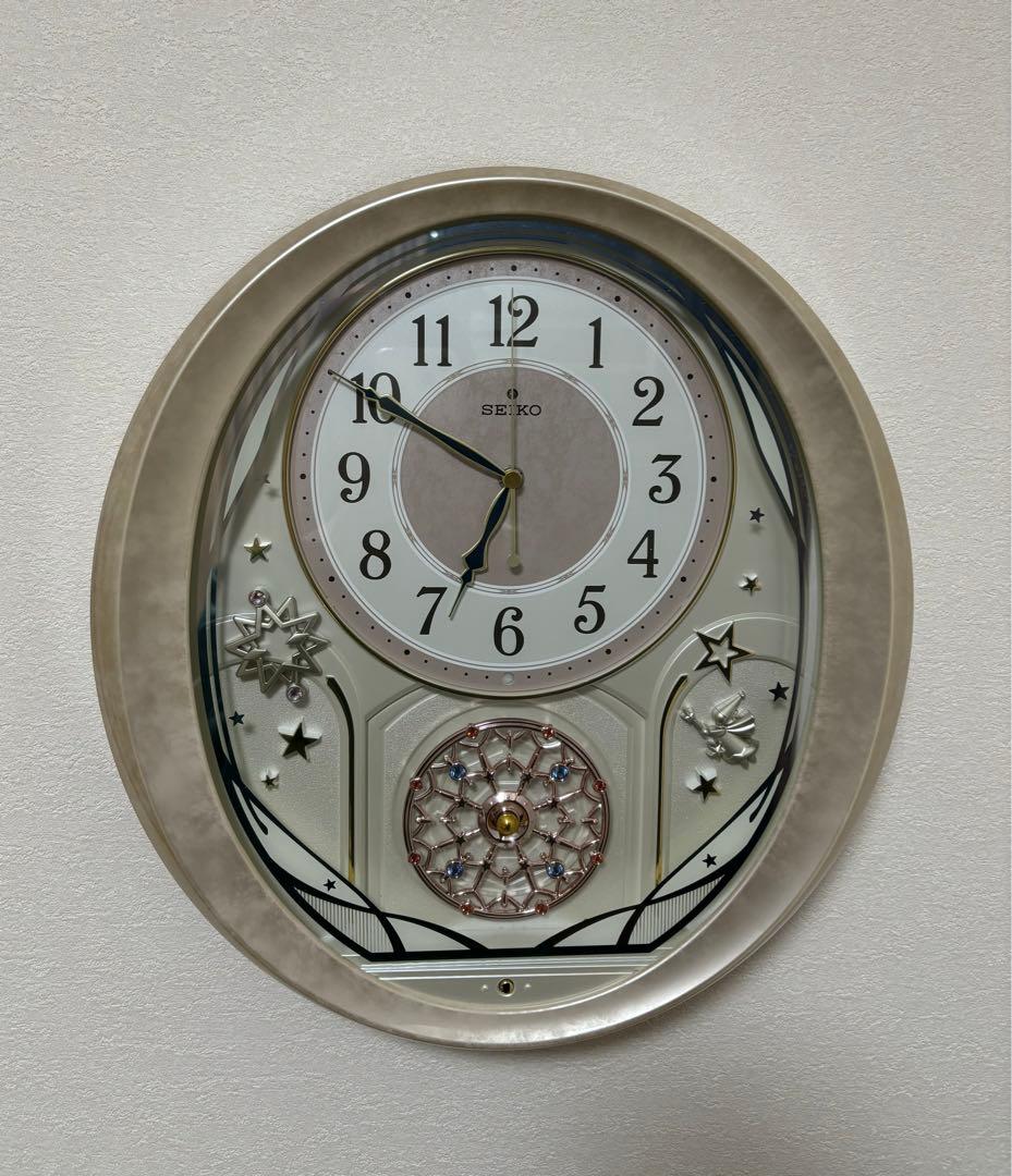 mico SEIKO からくり時計 電波時計 掛け時計 AM251P