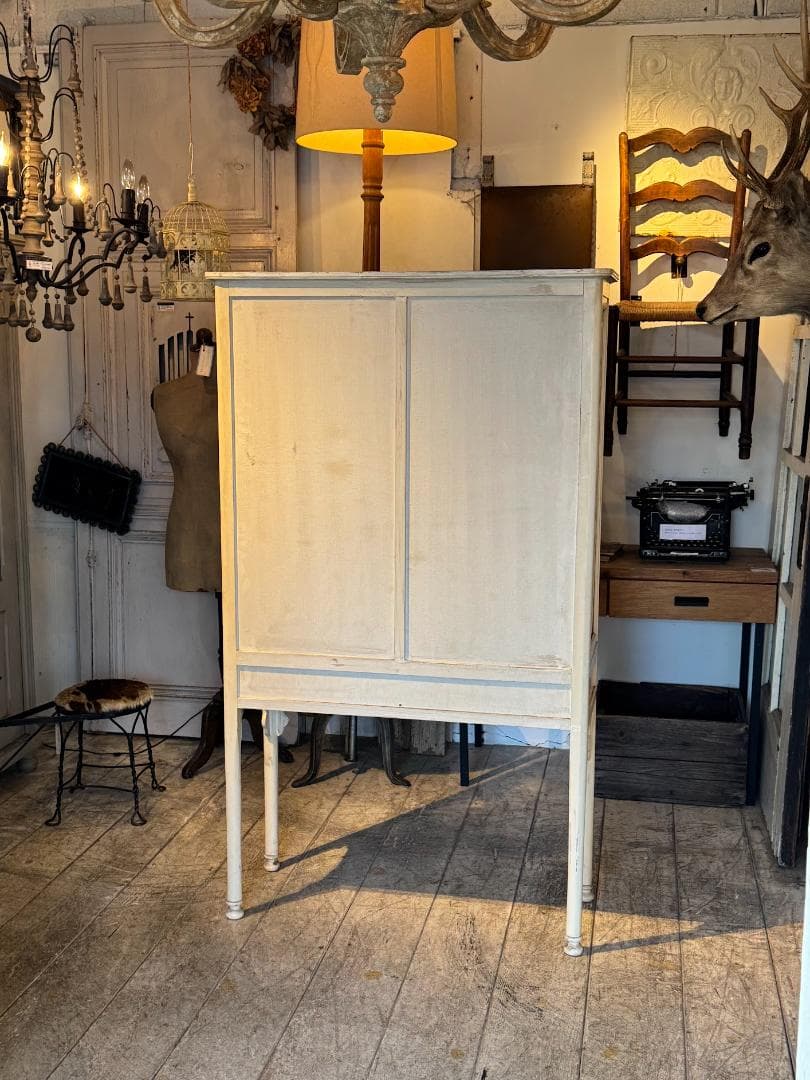 ケビント ドクターキャビネット ガラスショーケース アンティーク 医療棚 レトロ