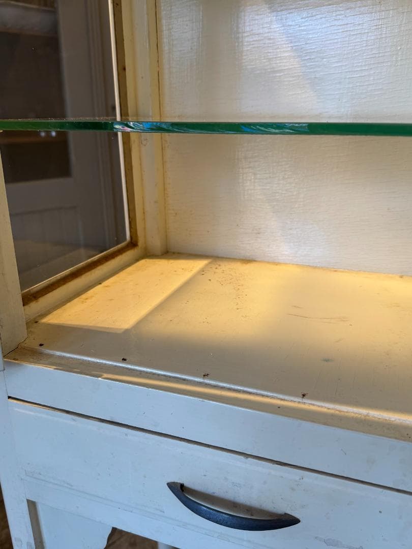 ケビント ドクターキャビネット ガラスショーケース アンティーク 医療棚 レトロ