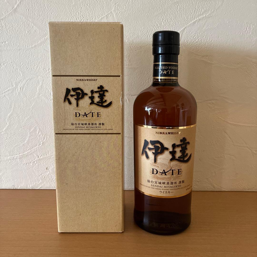 ニッカウイスキー　伊達　旧ラベル