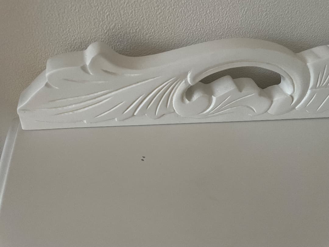 【美品で超可愛い♡】ヨーロピアン猫足の白いおしゃれキャビネット収納棚