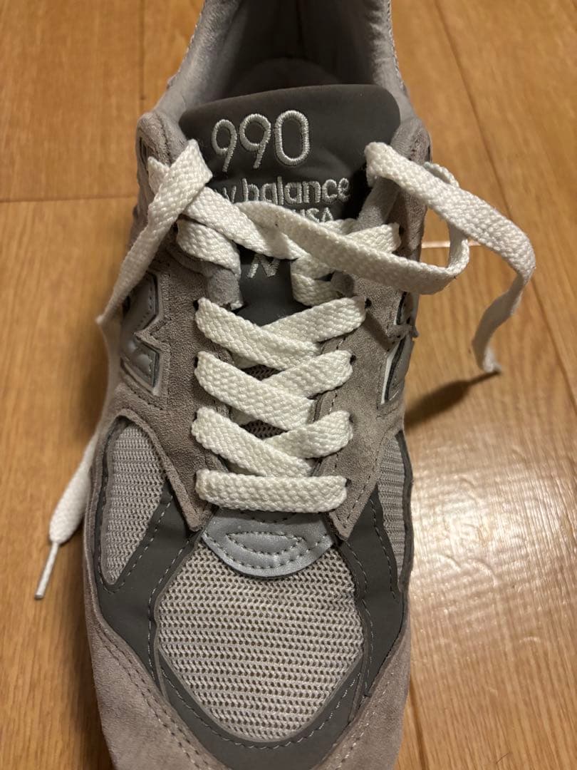 New Balance 990 v2グレー USA製