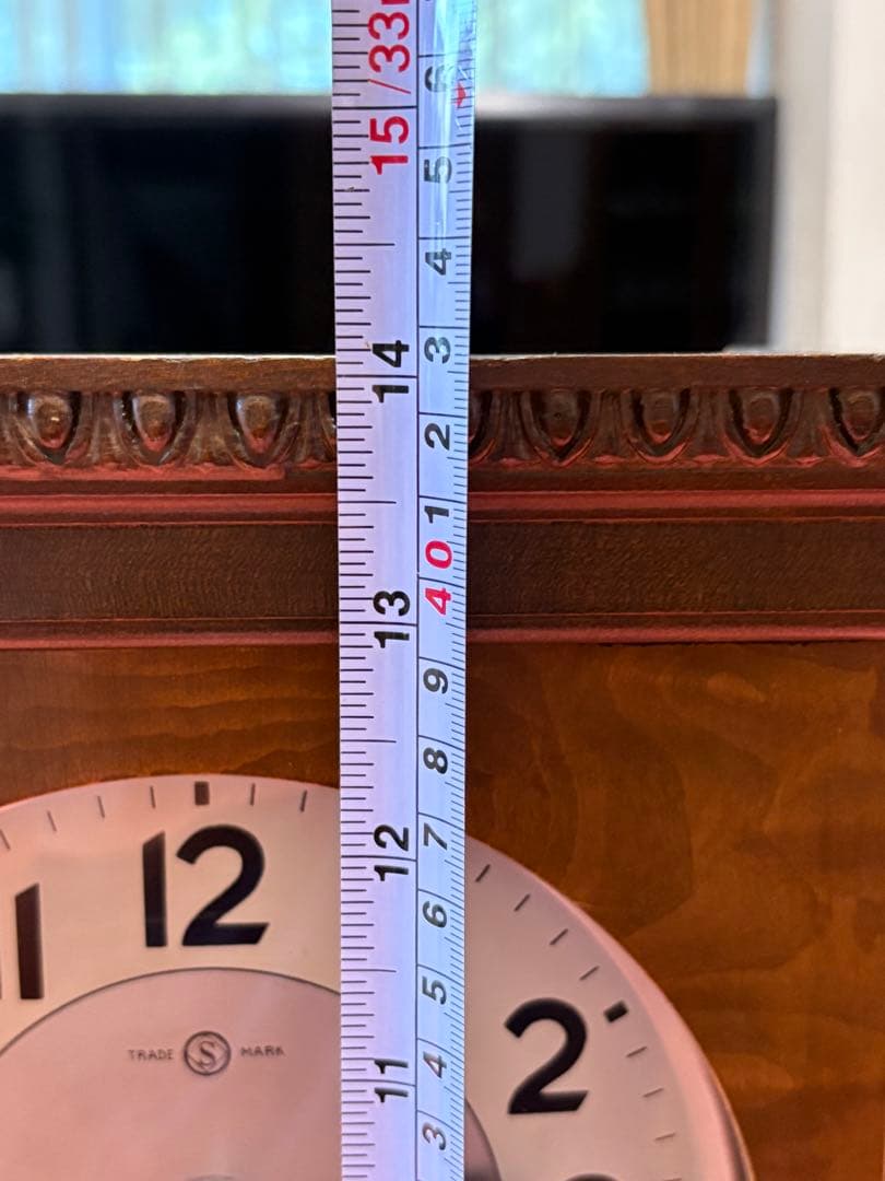 【アンティーク振り子時計】 精工舎 木製掛時計