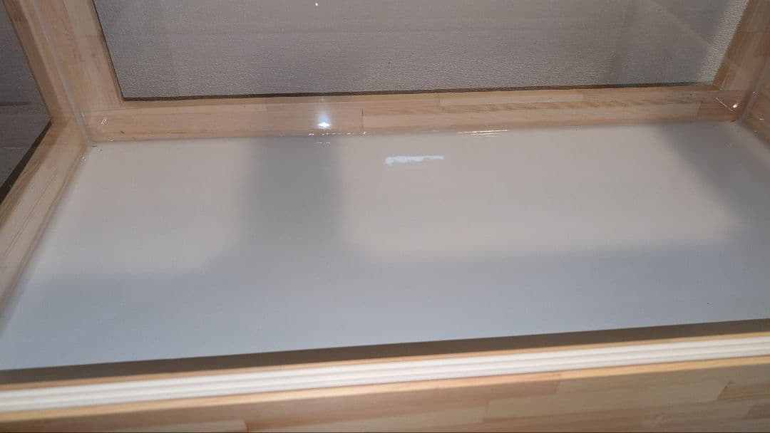 せのケージ！赤松集成材18ミリ幅60縦45奥行45全面アクリル板仕様