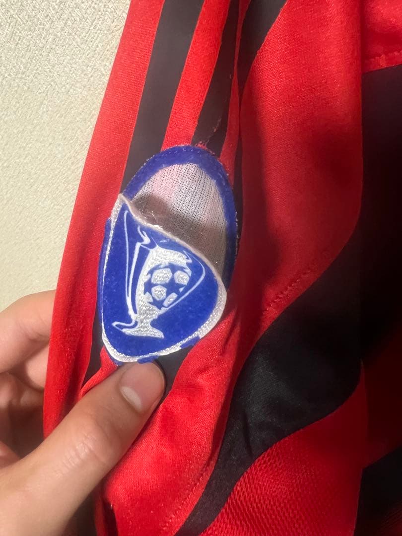 正規品】コスタクルタ名前無しACミラン 04/05 サッカーユニフォーム 長袖