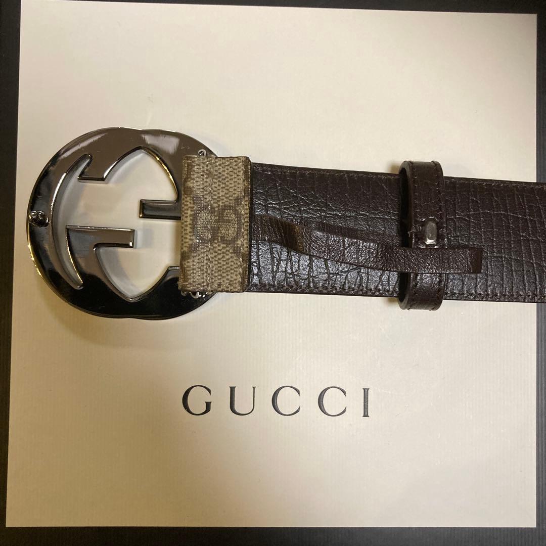 グッチ GUCCI GGスプリーム インターロッキングG ベルト