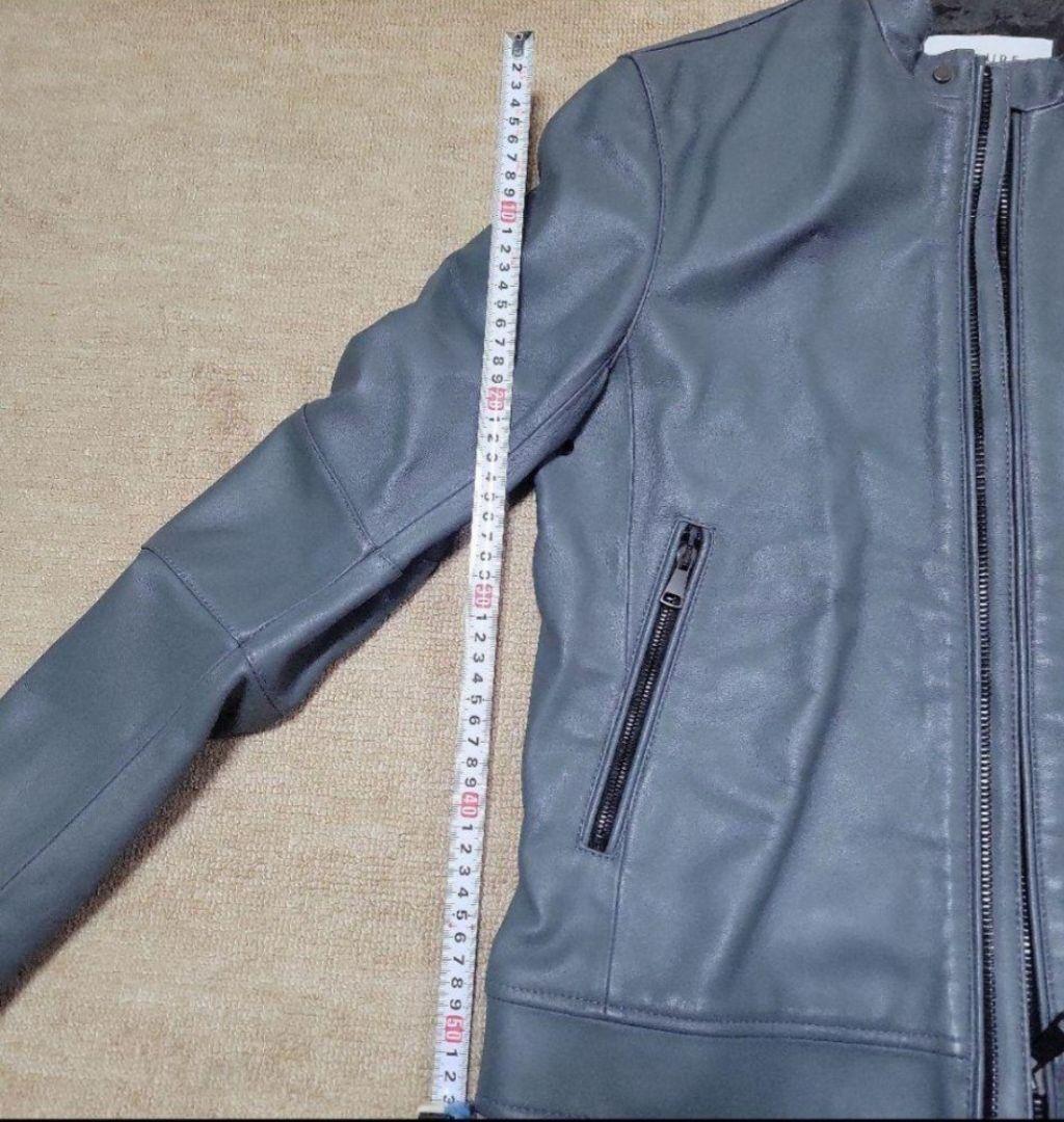 【TK】AOURE　アウール　イタリアンレザー　ライダースジャケット　M