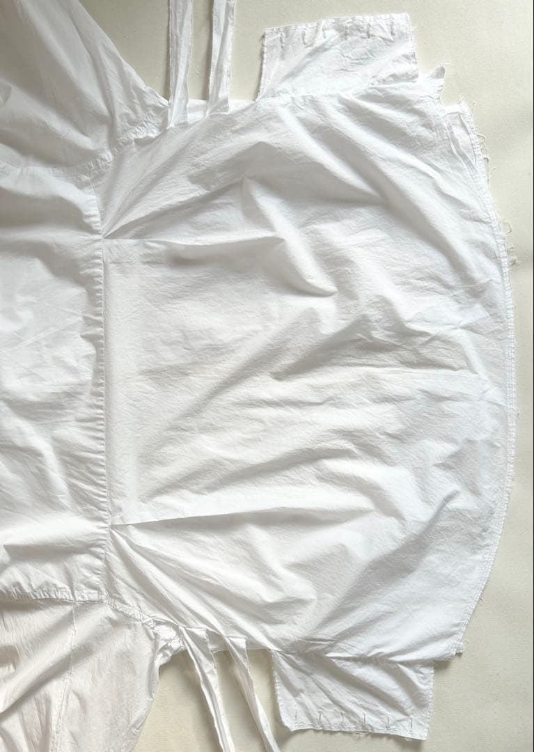 リボンテープ欠品 midorikawa ミドリカワ コットン ホワイトシャツ