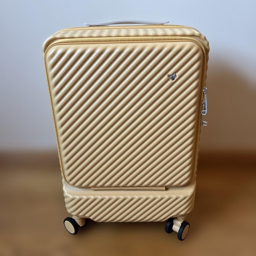 【HaNT/ハント】 ココント キャリーケース 34L キャンドルイエロー