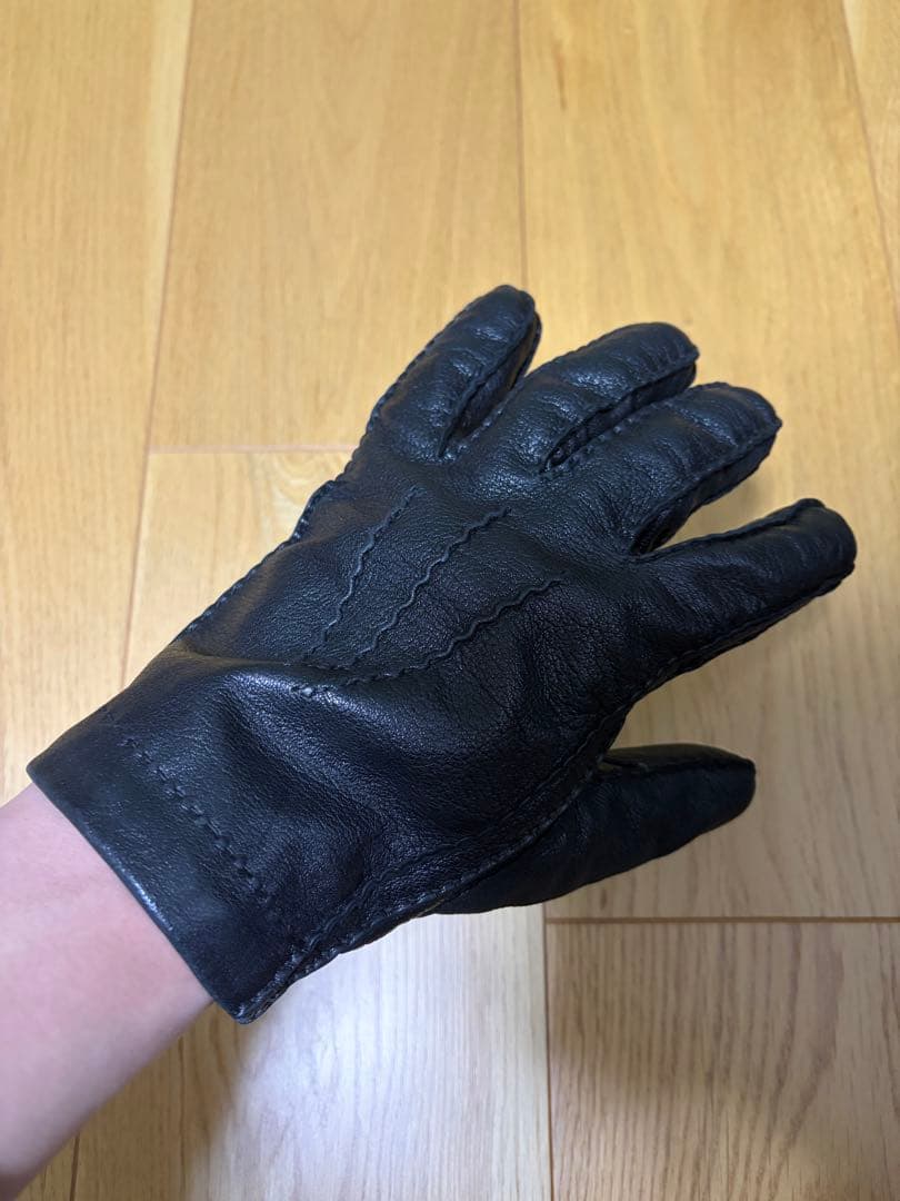 【美品】PRADA レザーグローブ