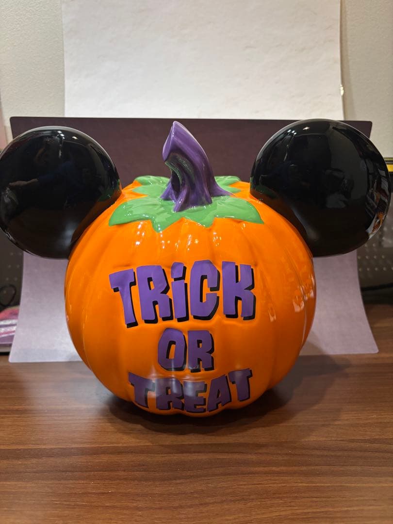 ミッキー　ハロウィン　ジャック・オー・ランタン【海外限定品】