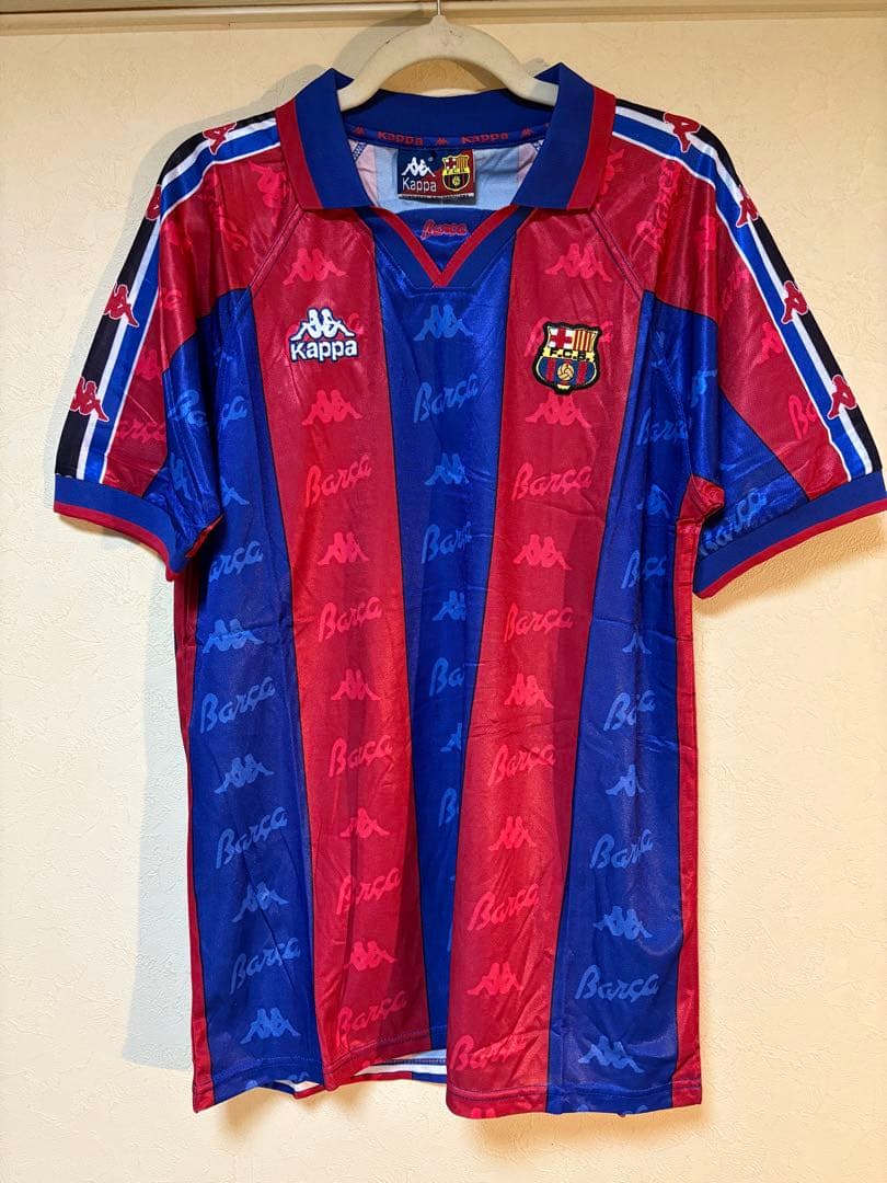 FC Barcelona 97 ジャージ 赤青 Kappa