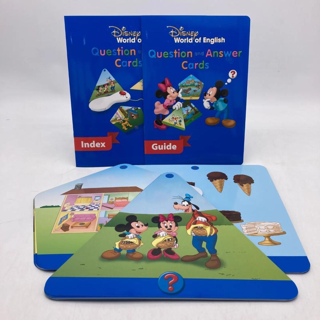 トークアロング・Ｑ＆Ａカード　最新　ディズニー英語システム　DWE　802322