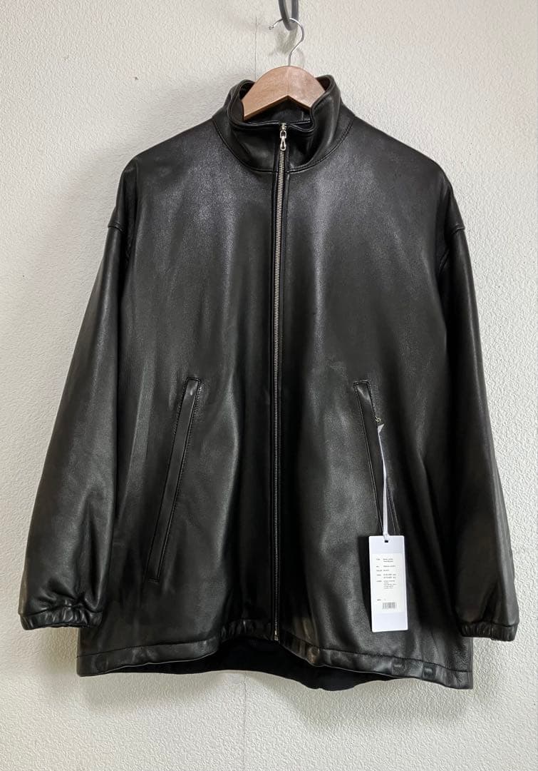 Graphpaper Sheep Leather Track Blouson 黒