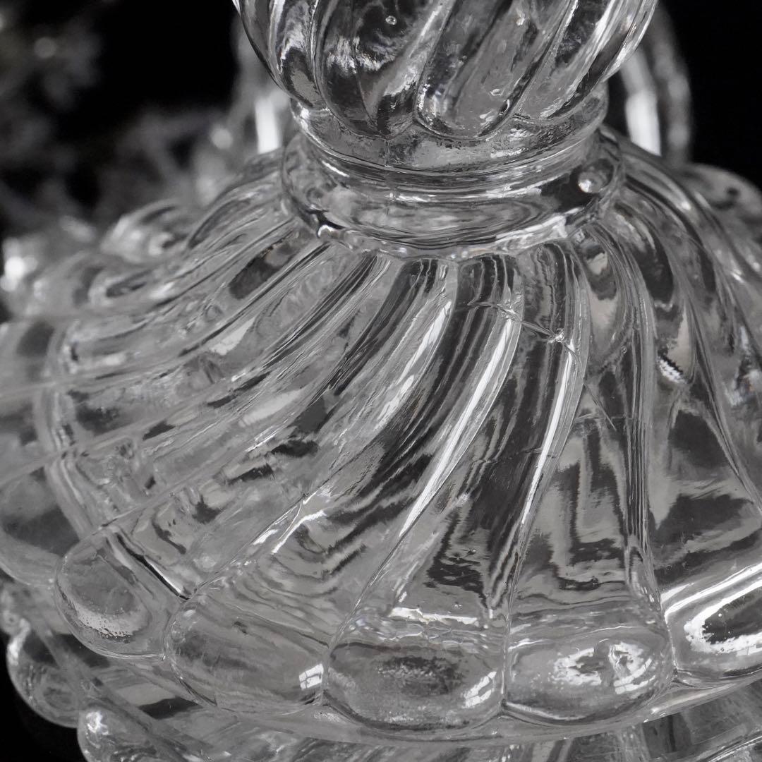 1890年オールドバカラBACCARATバンブー★キャンドルホルダー燭台ペア希少