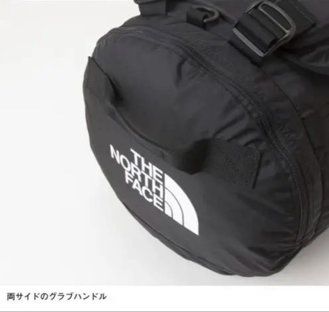 【美品】ノースフェイス ダッフルバッグ　50 ボストン　ナイロン　3way 黒