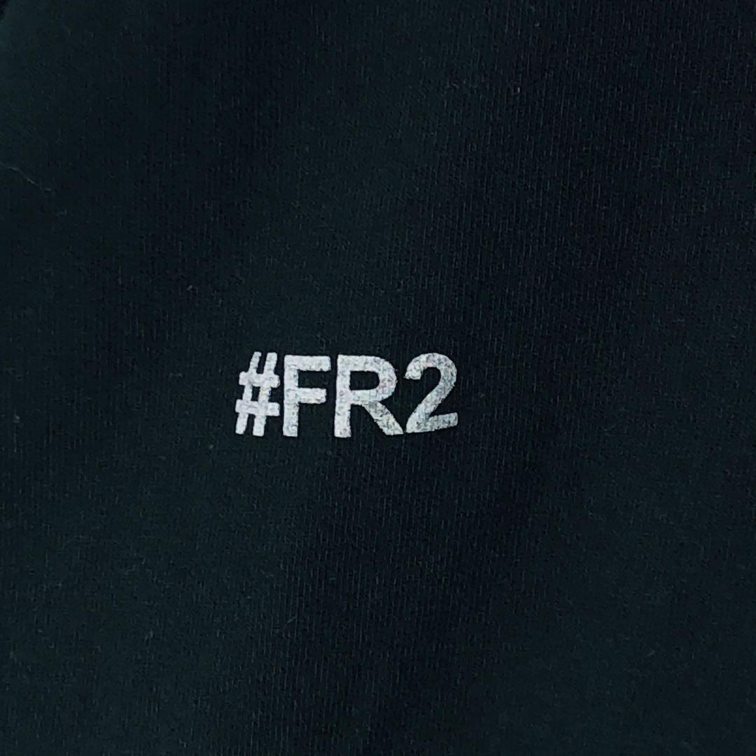 【人気コラボ】FR2 サプール ハートラビット 長袖Tシャツ ロンT L 黒