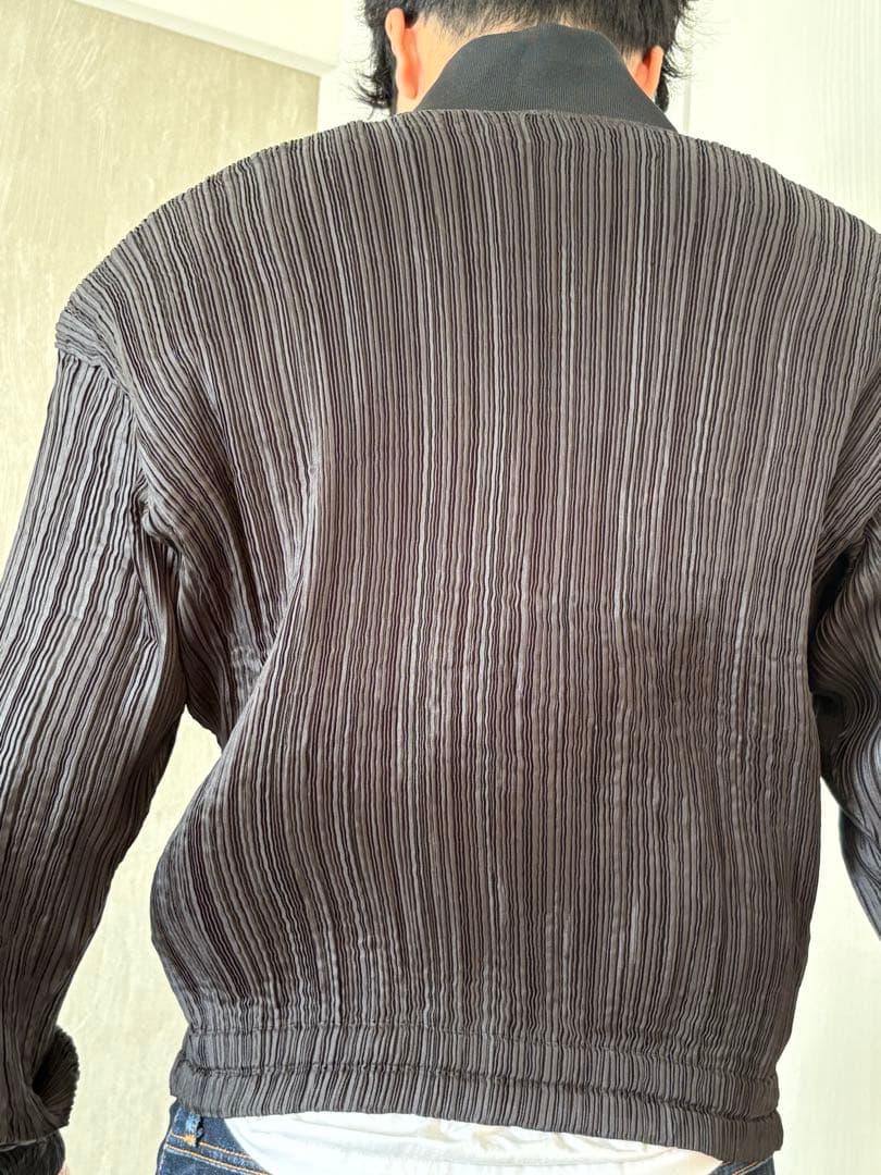 ISSEY MIYAKE MEN プリーツ MA-1 ジャケット ブルゾン