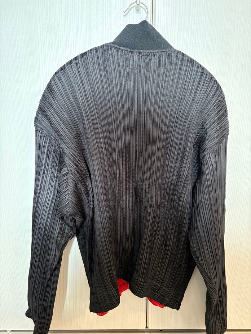 ISSEY MIYAKE MEN プリーツ MA-1 ジャケット ブルゾン
