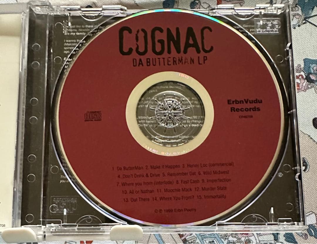 洋楽 COGNAC DA BUTTERMAN LP G RAP