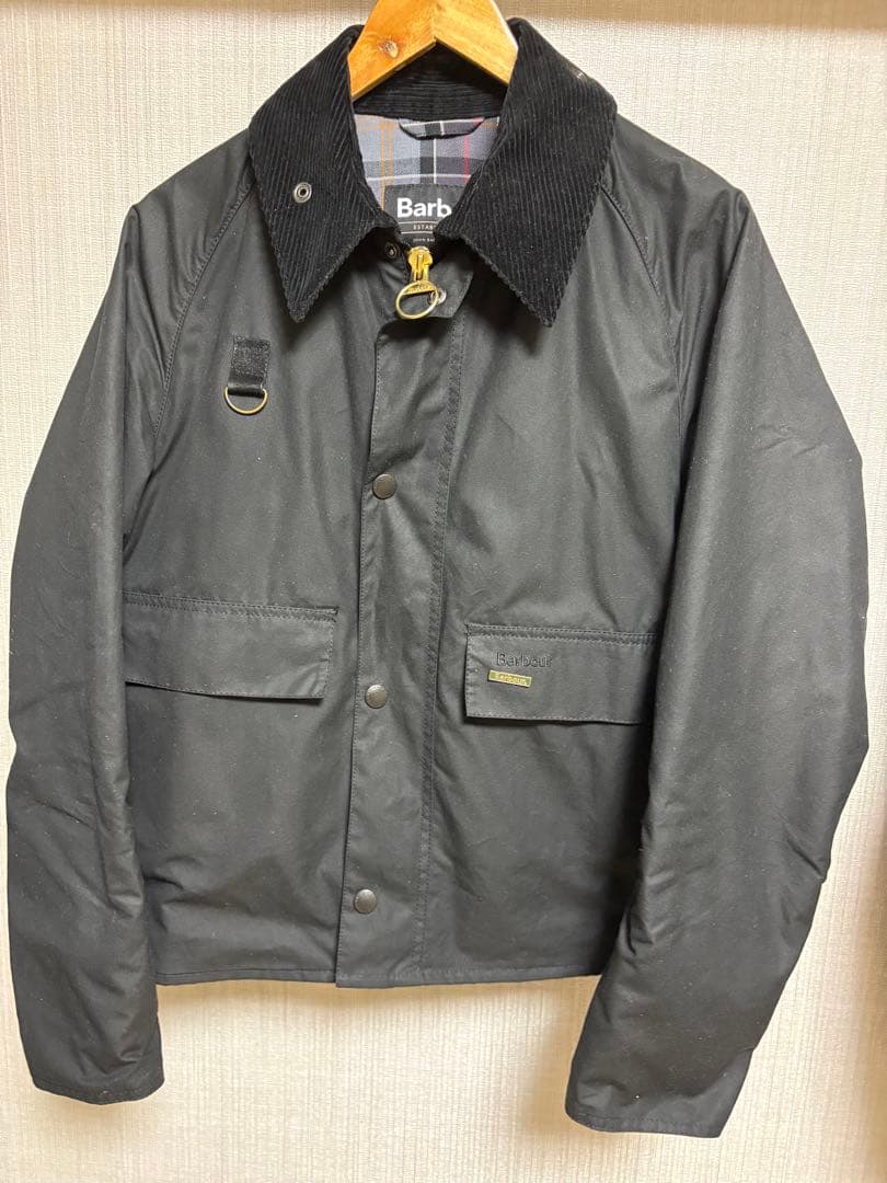 Barbour SPEY / スペイワックス ショート ジャケット　XL