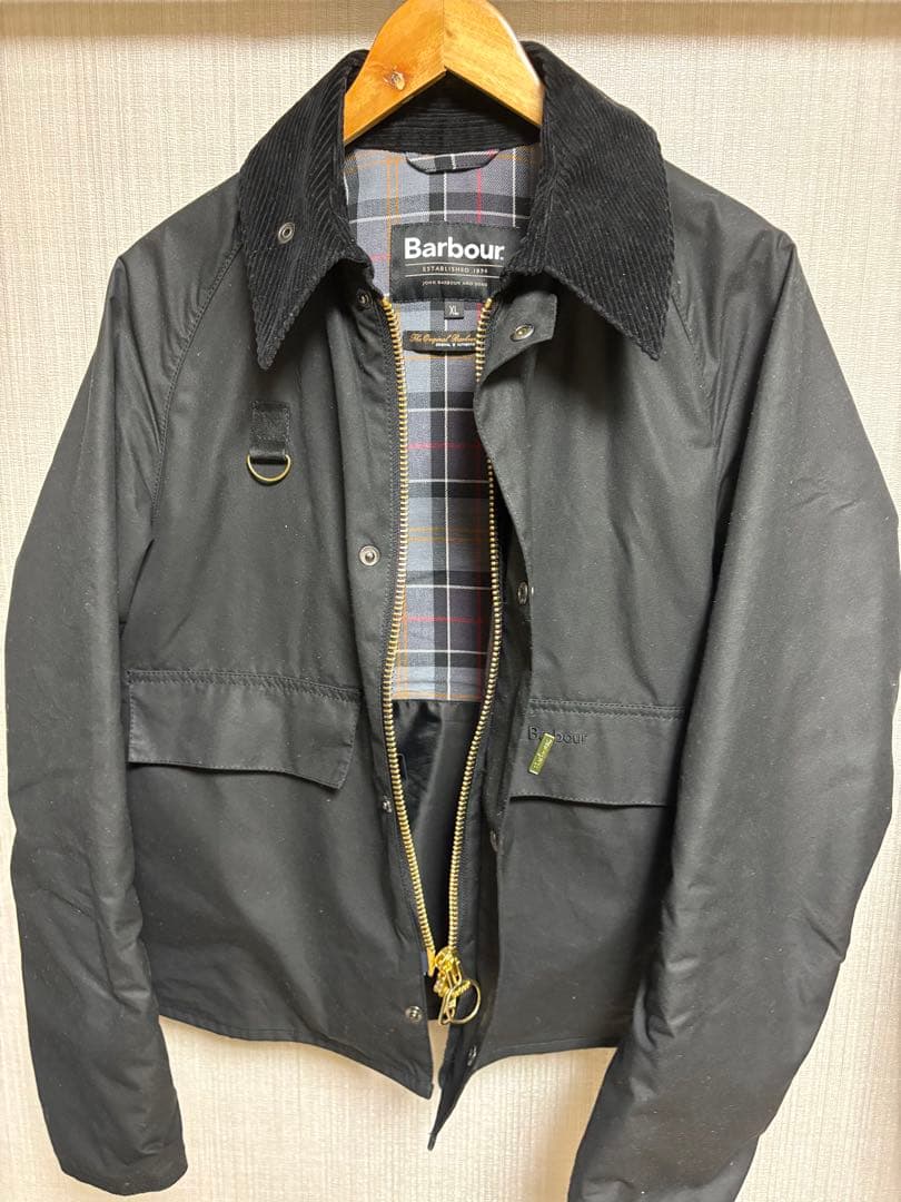 Barbour SPEY / スペイワックス ショート ジャケット　XL