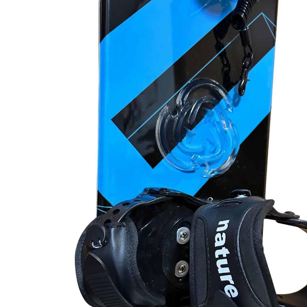 DUB ジュニアスノーボード130cm ビンディング 滑り止め＆コード付