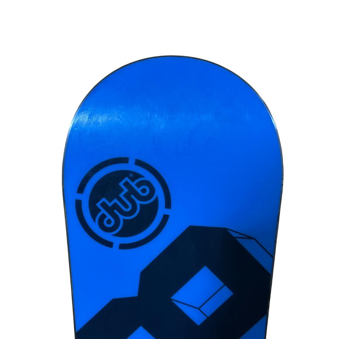 DUB ジュニアスノーボード130cm ビンディング 滑り止め＆コード付