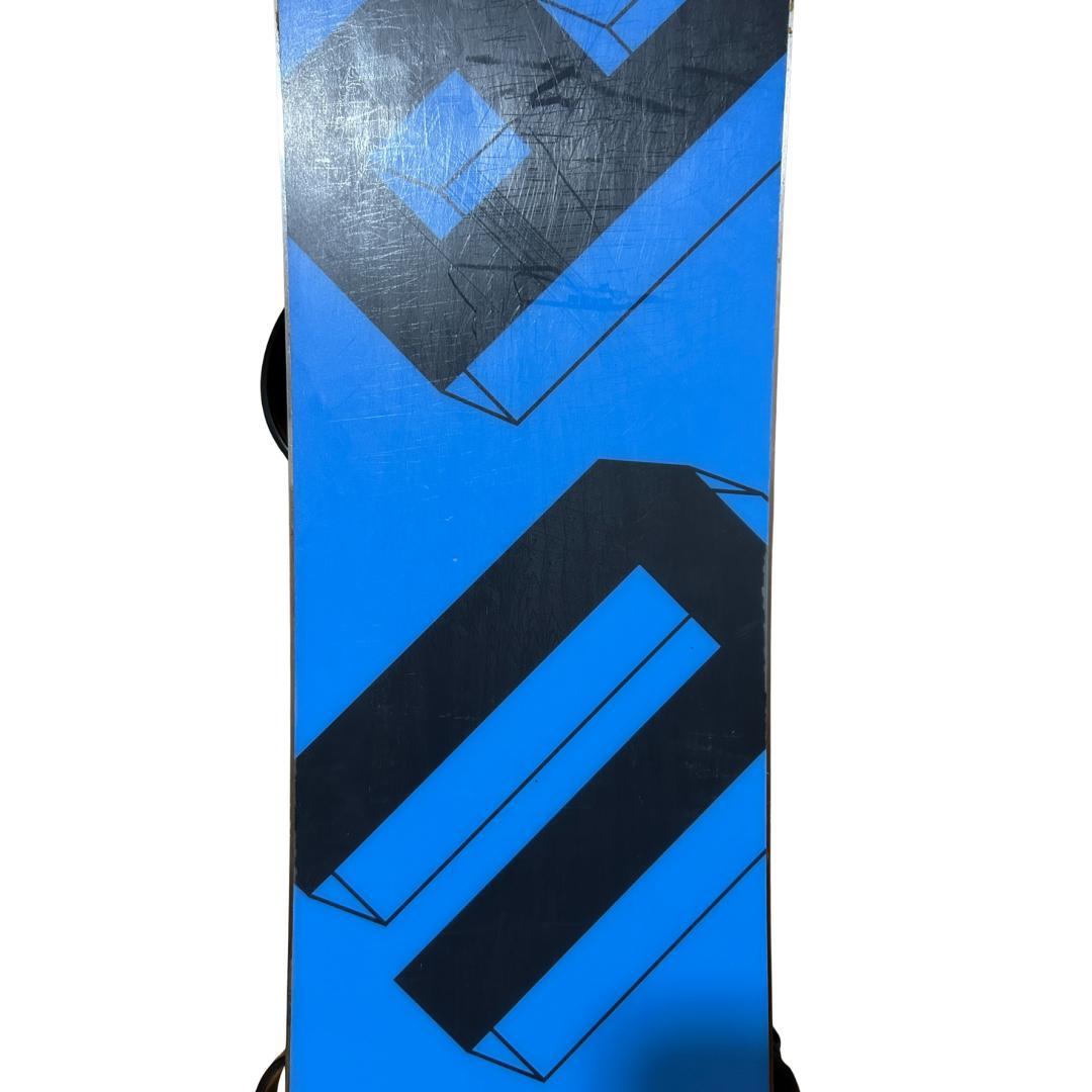 DUB ジュニアスノーボード130cm ビンディング 滑り止め＆コード付