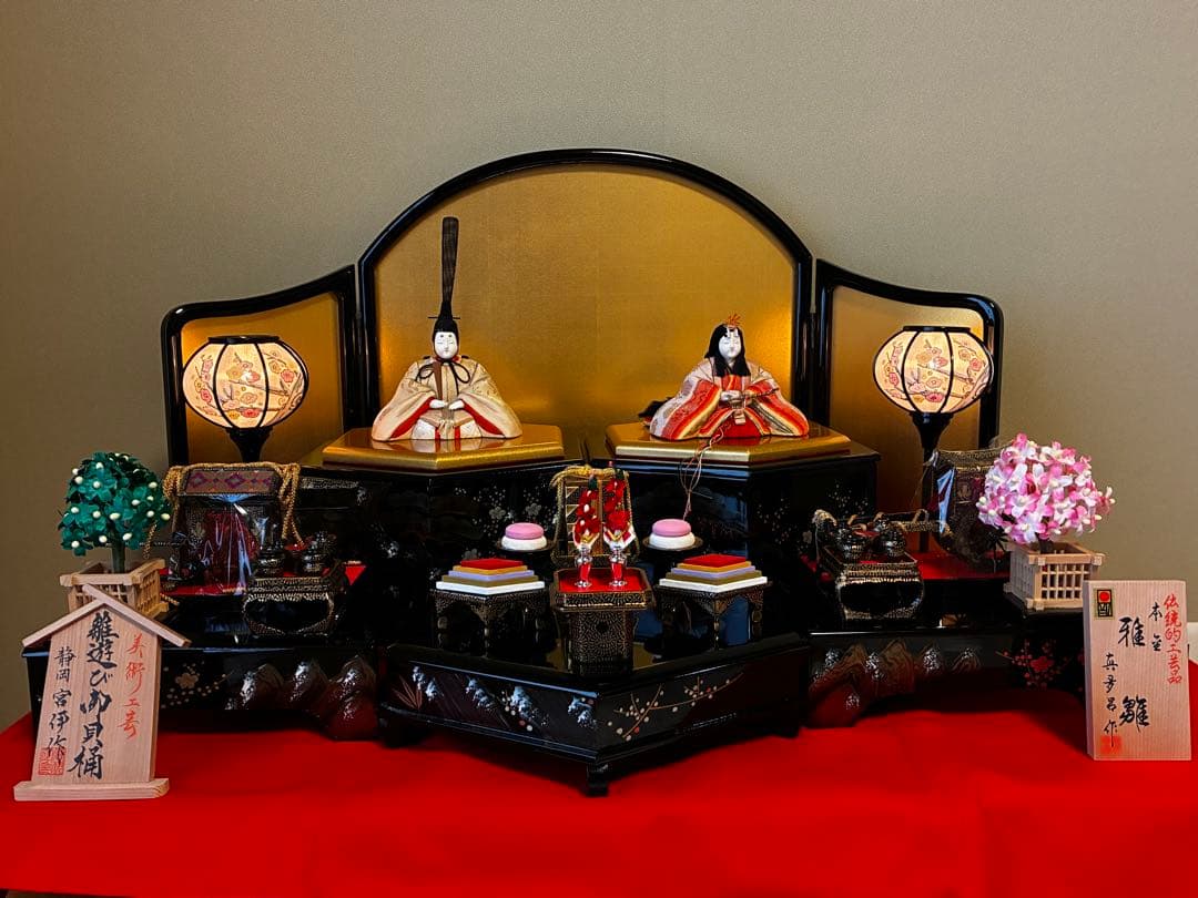 【希少】御貝桶雛人形 真多呂人形　内閣総理大臣賞受賞