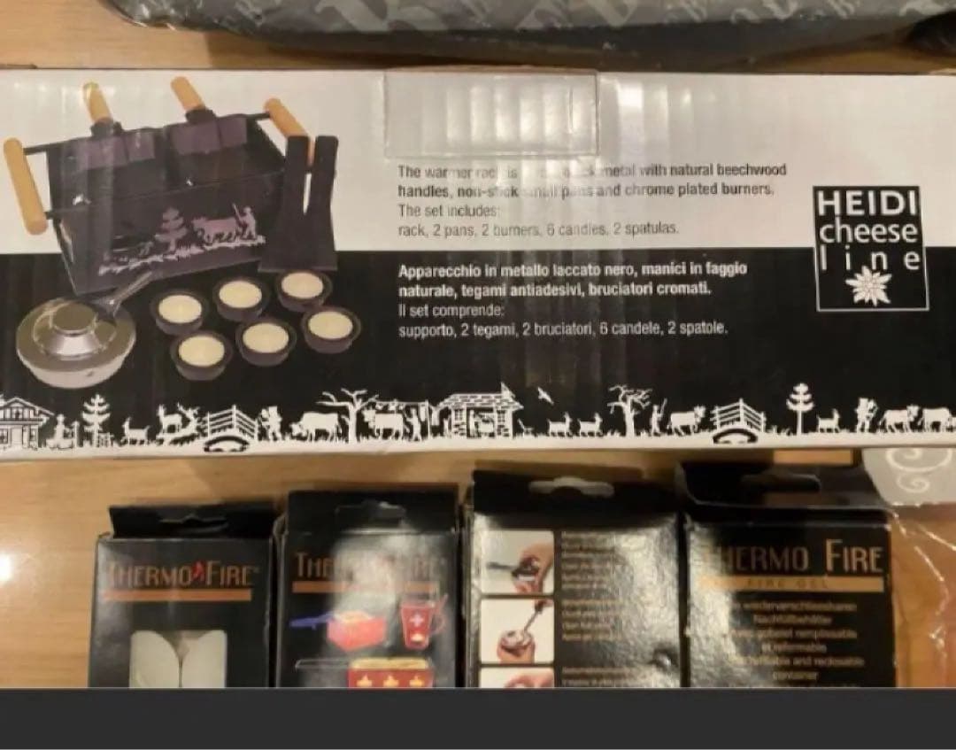 本場スイスで購入ラクレットセット＆victrinoxナイフ2本！等　全13点