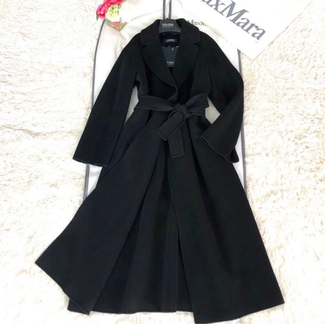 新品タグ付【'S MAX MARA】40ESTURIAクチートアマーノ　ブラック