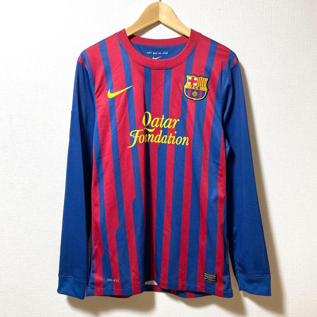 希少長袖 バルセロナ　ホーム　ユニフォーム