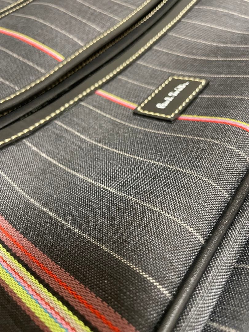 ポールスミス　ショルダーバッグ　黒　メッセンジャーバック　美品