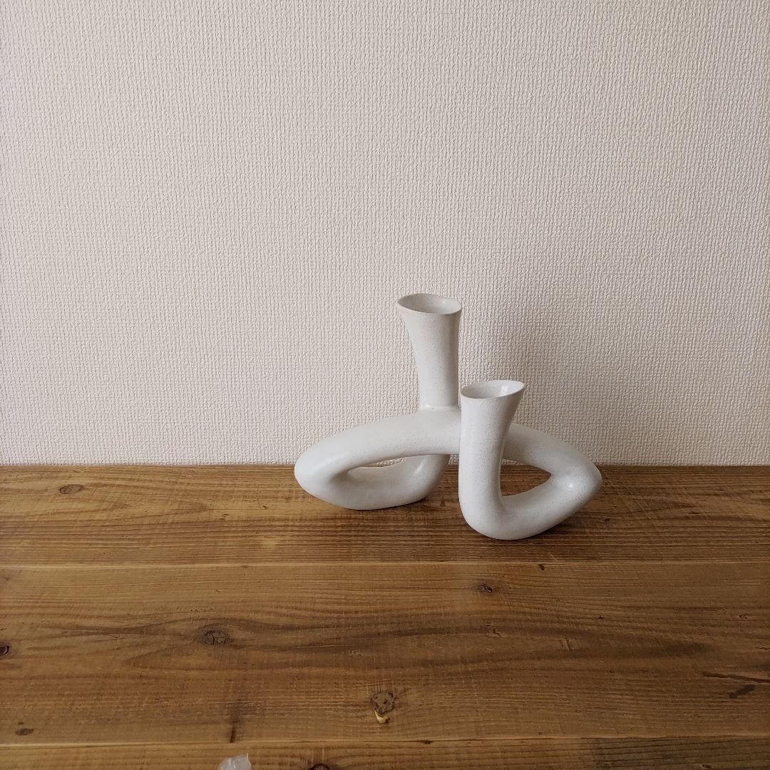 フラワーベース 置物 ヴィンテージ