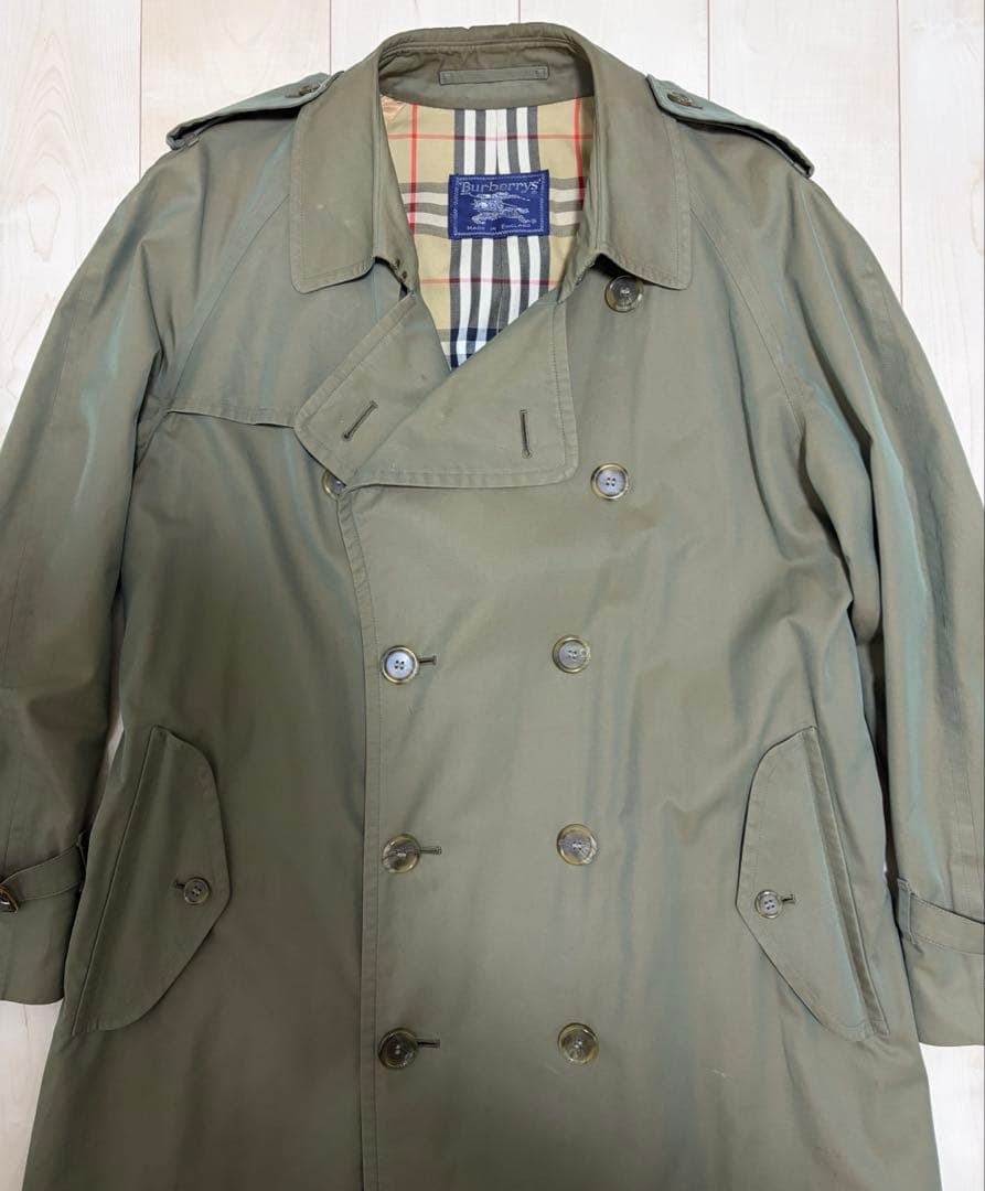 H*M様 Burberry トレンチコート ミリタリー タマムシ イギリス製 バ