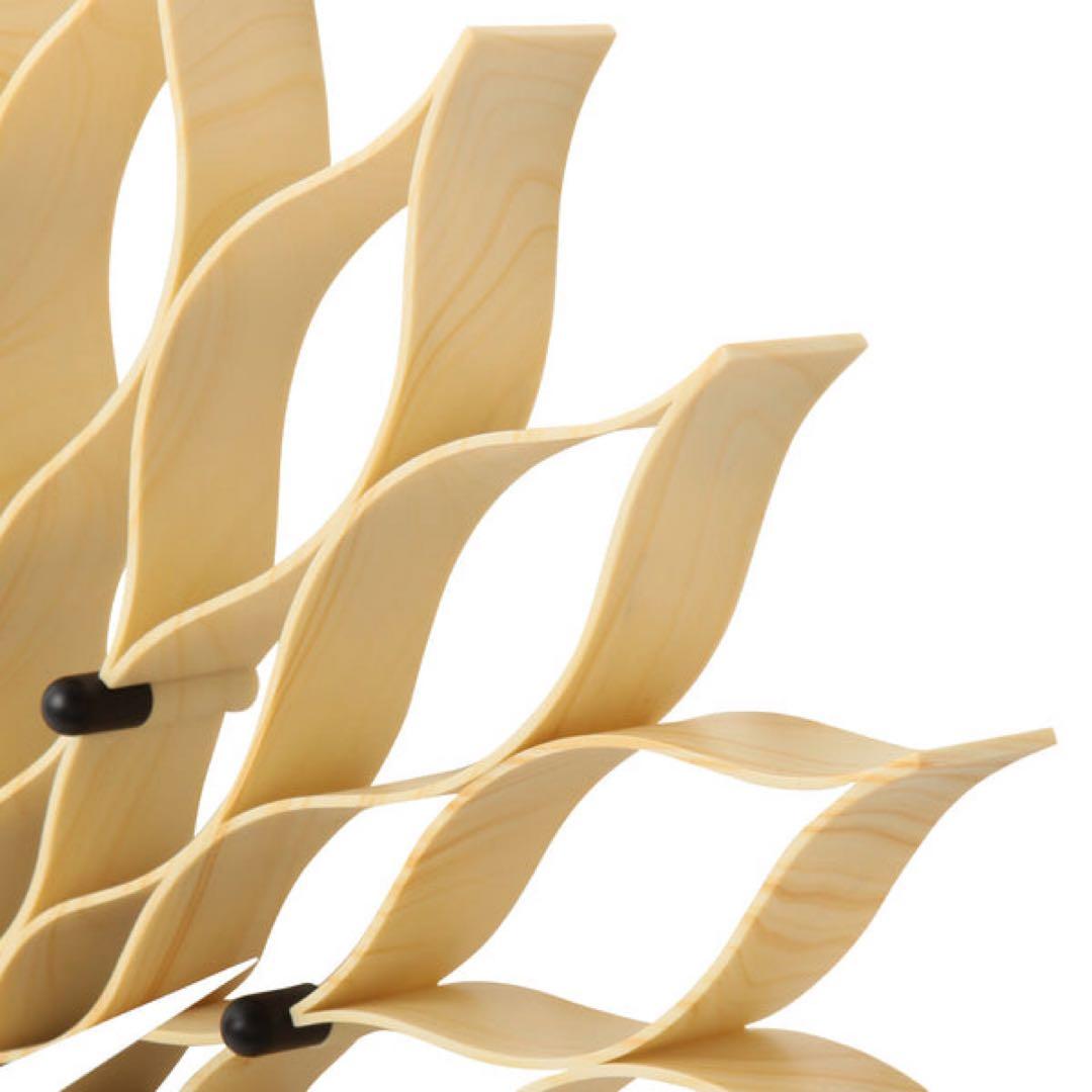 【美品】Francfranc フラワー 壁掛け時計 おしゃれ お花