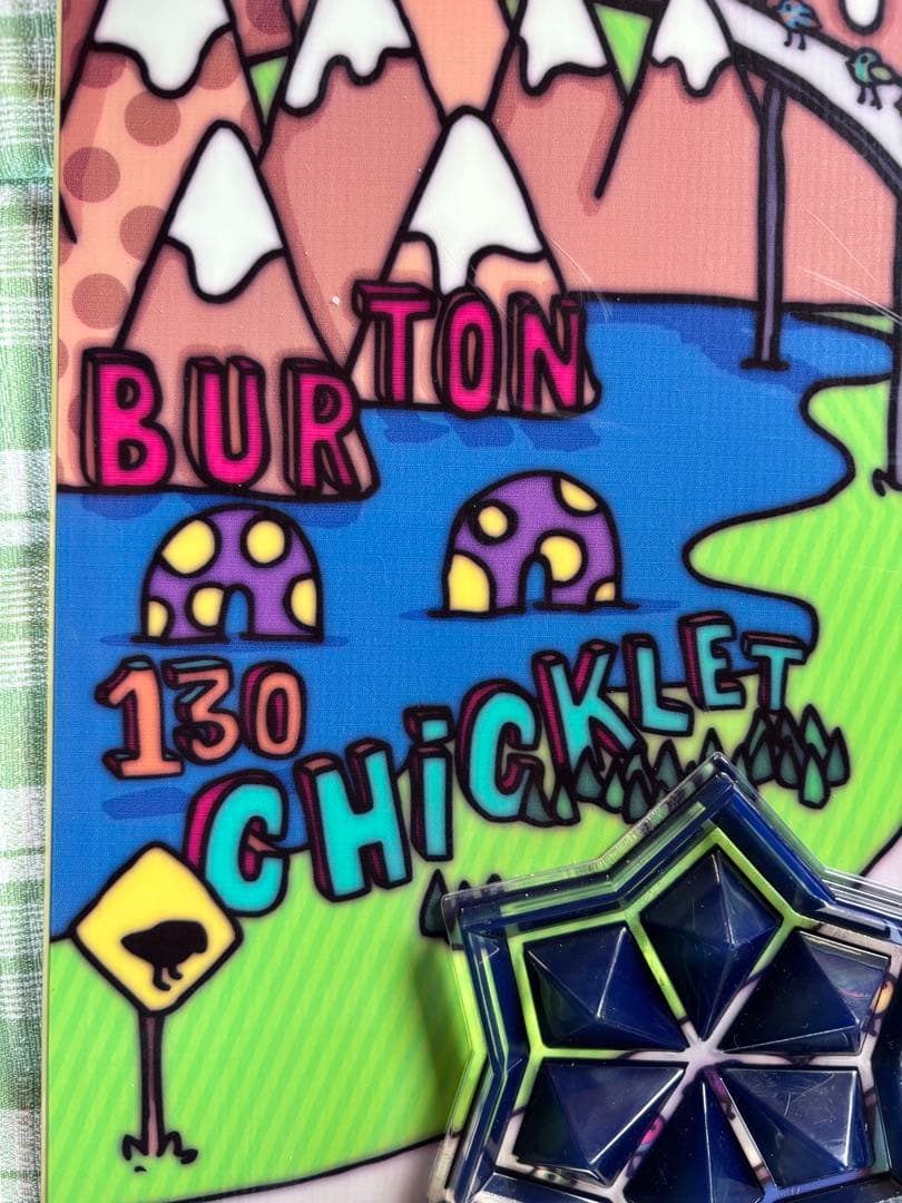 Burton Chicklet 130 バートン　スノーボードセット　中古　子供