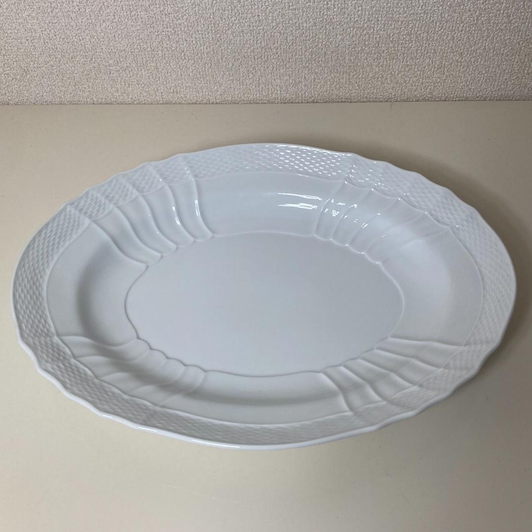 ▼Richard Ginori ベッキオホワイト オーバルプラター　プレート