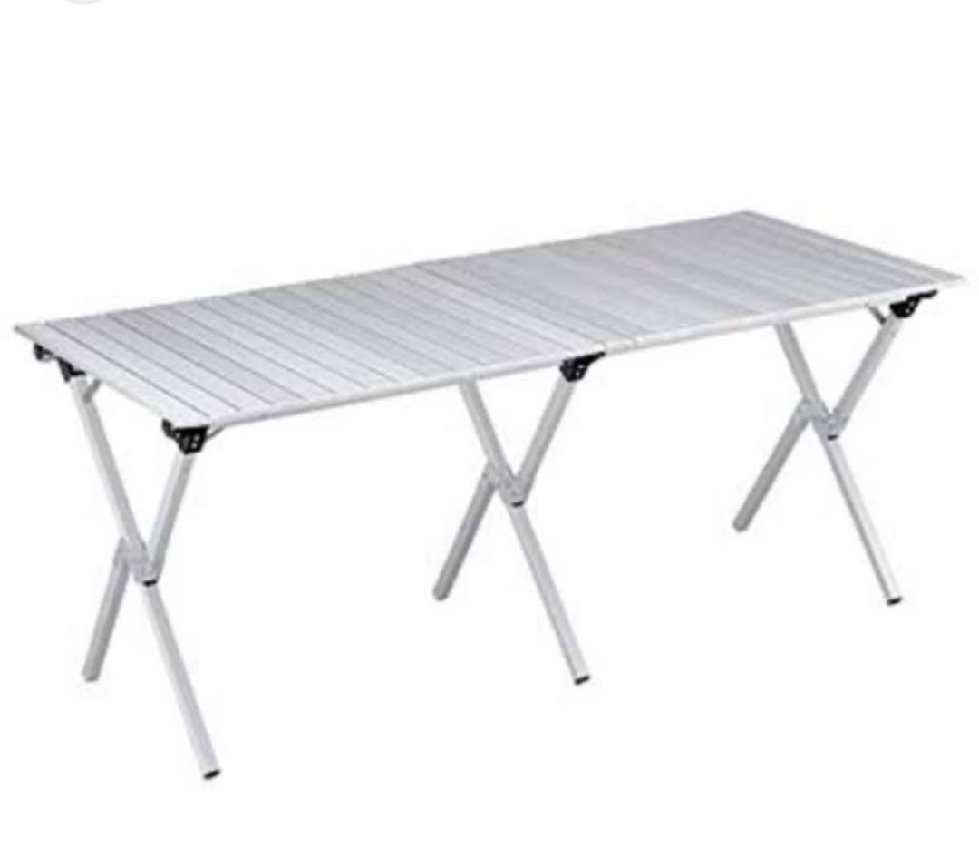 Colemanアルミ製折りたたみテーブル　大型/8人用