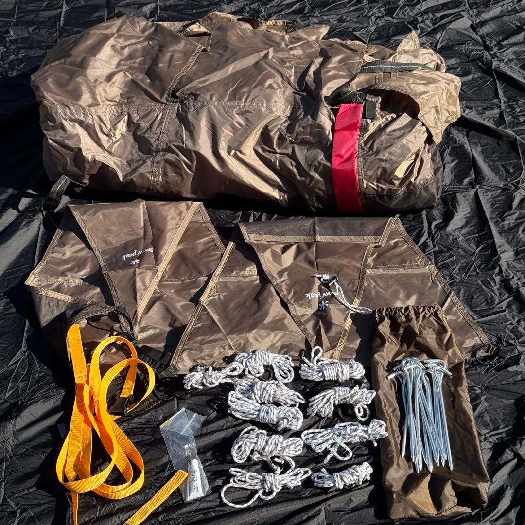 【廃盤・美品✨】スノーピーク リビングシェルS フルセット TP-240